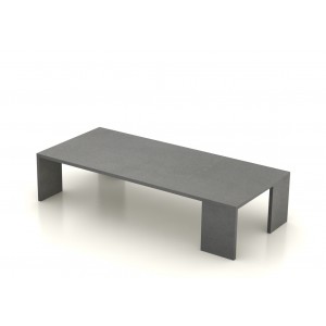 Table basse beton ciré - 120x60 cm 