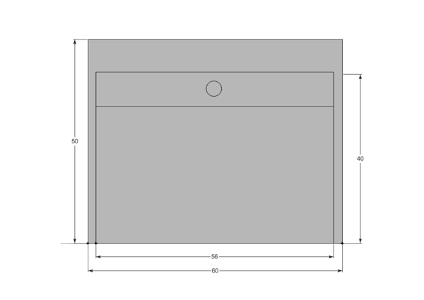 VASQUE BETON 60 LAVOIR